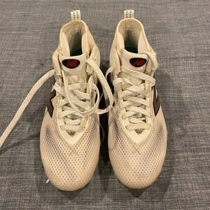 New Balance Freeze LX v2 Lacrosse Cleats Mens White Silver FREEZWT2 Size 7.5